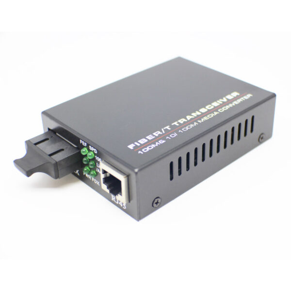 Duplex Media Converter – 100Base Multimode SC