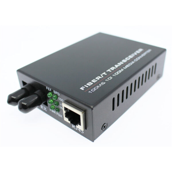Duplex Media Converter – 100Base Multimode ST