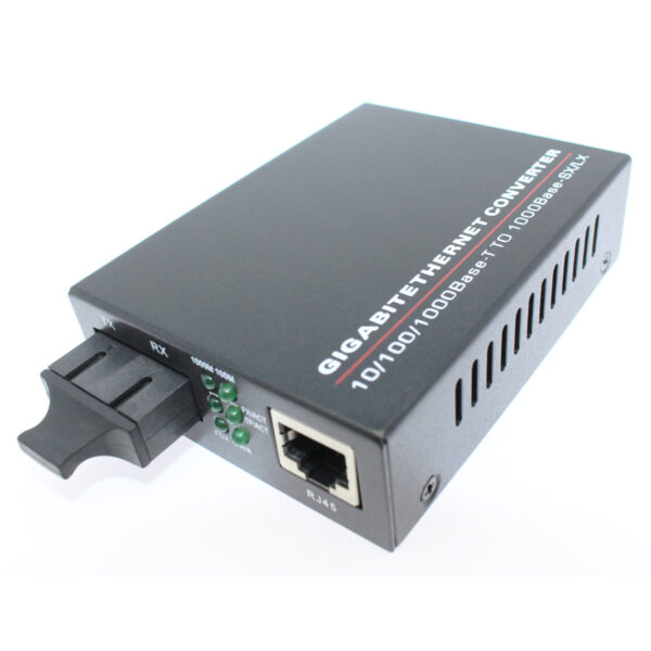 Duplex Media Converter – 1000Base Multimode SC