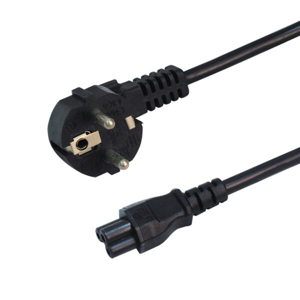 European 3pin Schuko plug to C5 power cord