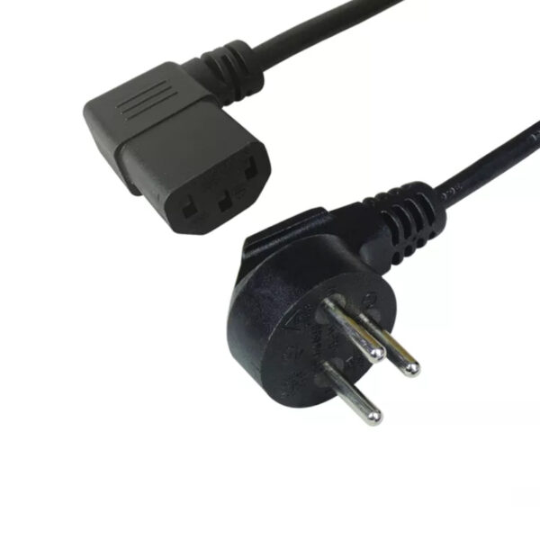 IL 3pin plug to AC Power Cord - right angle