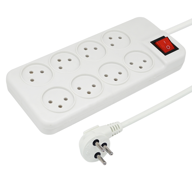 Multi-Socket 8-Outlet With On/Off Switch – Luggar