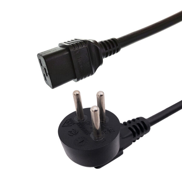 IL 3pin plug to C19 power cord