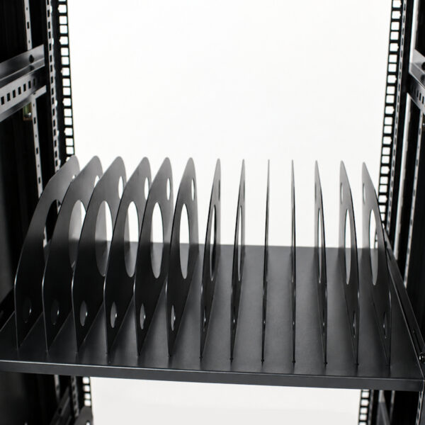 12 Compartment Laptop and Tablet Charging Shelf